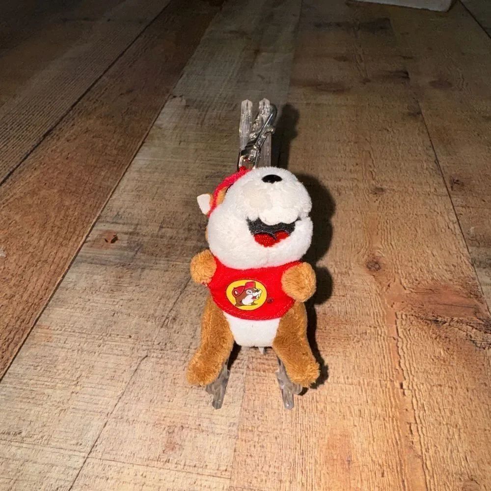 Bucees Mini Keychain Bag Charm Bucee’s Buc-ee’s Beaver